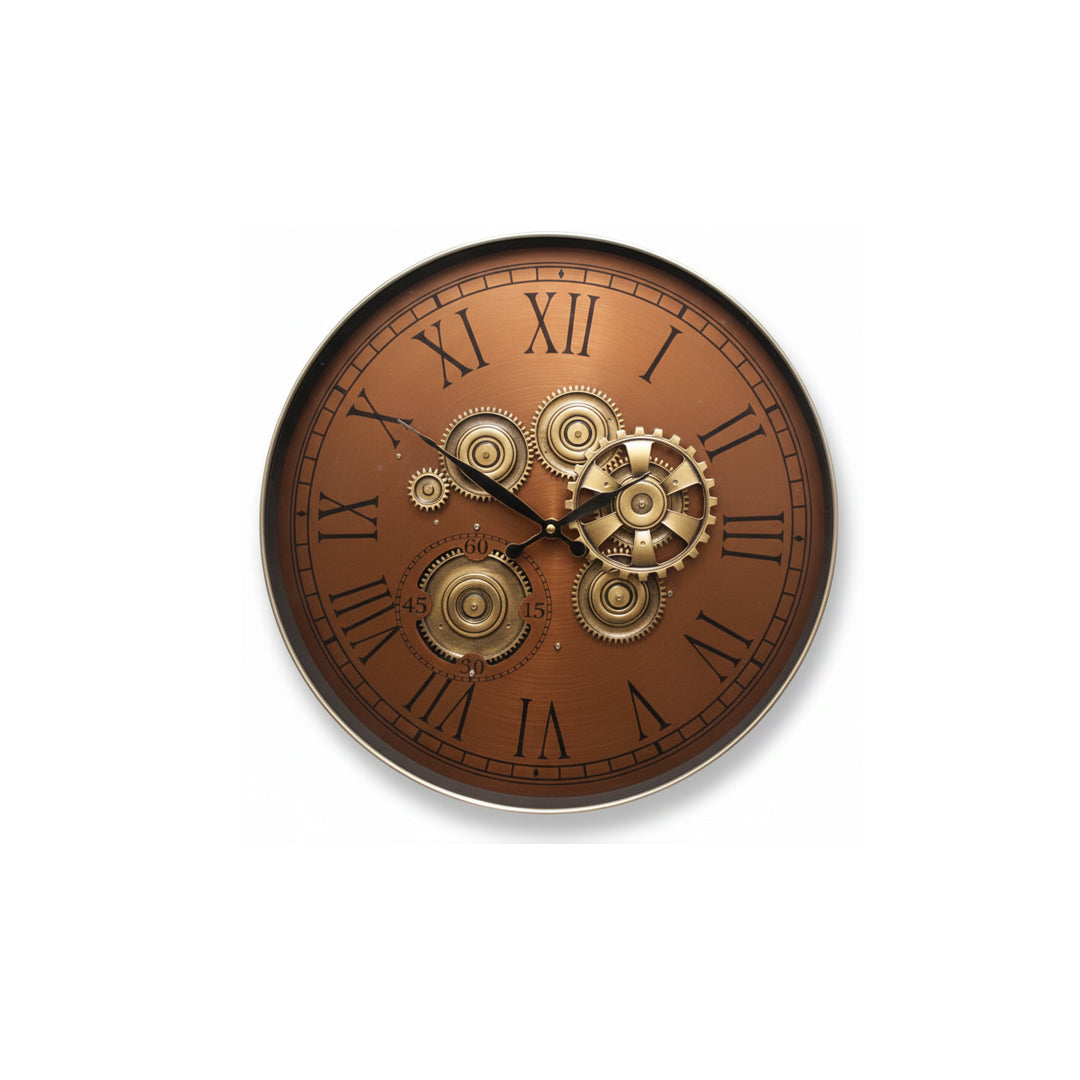 Luxury Brown Roman Wall Clock IDC209-A18