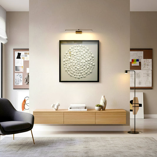Concentric Circle Wall Frame IDC119-A4