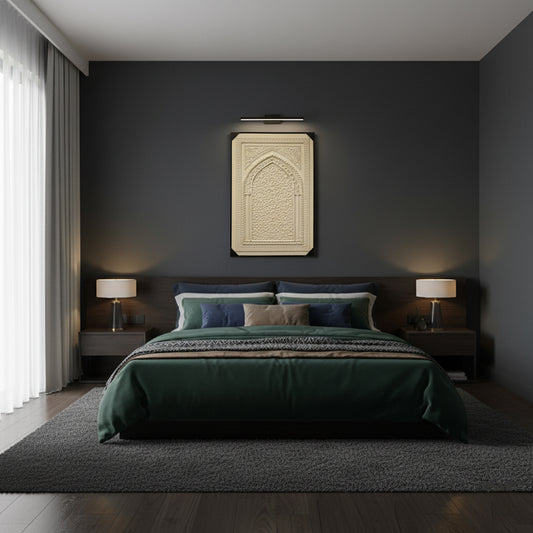 Beige Textured Wall Frame IDC121-A28