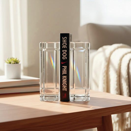 Crystal Bookends Set IDC136-A36
