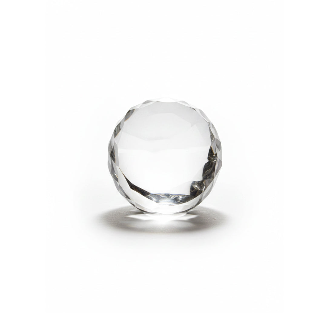Crystal Faceted Glass Orb Showpiece  IDC136-A26