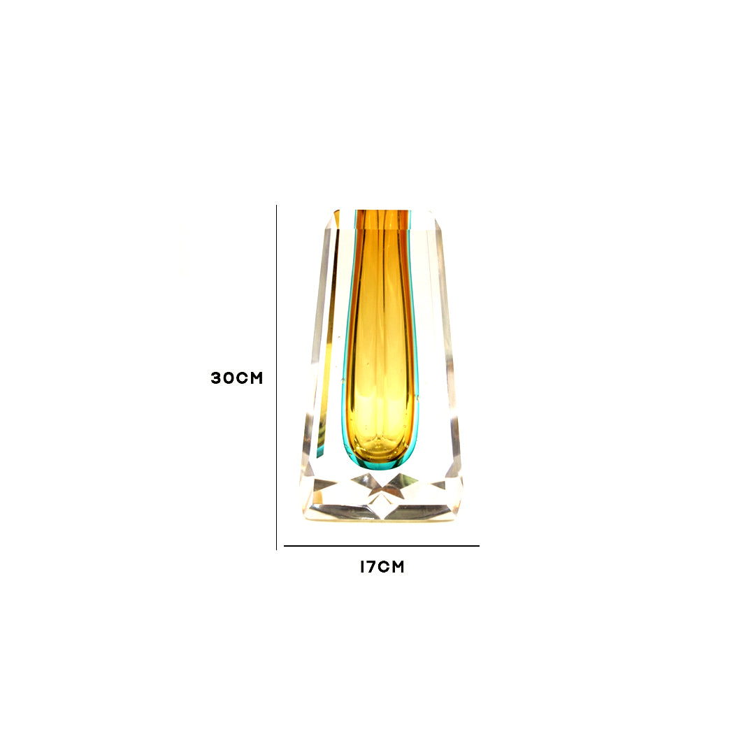 Crystal Glass Designer Vase IDC67-A125