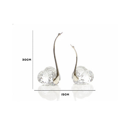 Crystal Swan Showpiece IDC208-A32