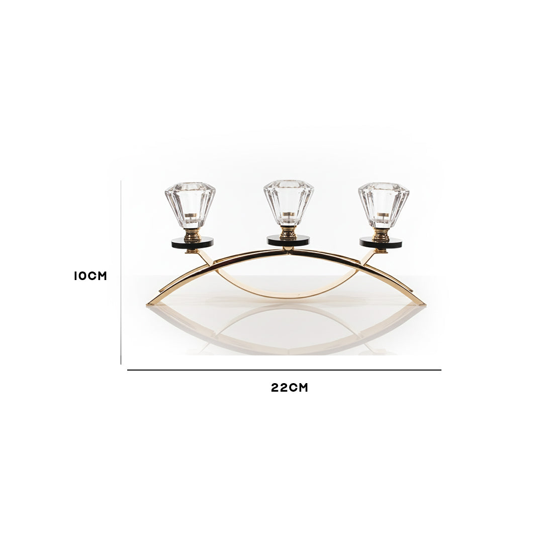 Crystal Tealight Holder Showpiece IDC208-A42