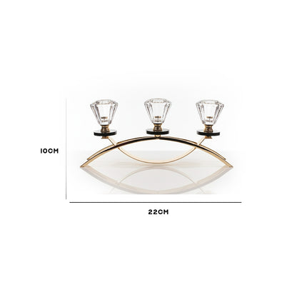 Crystal Tealight Holder Showpiece IDC208-A42