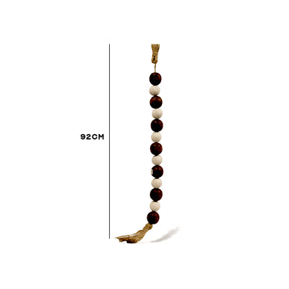 Rustic Wooden Bead Garlands IDC233-A29