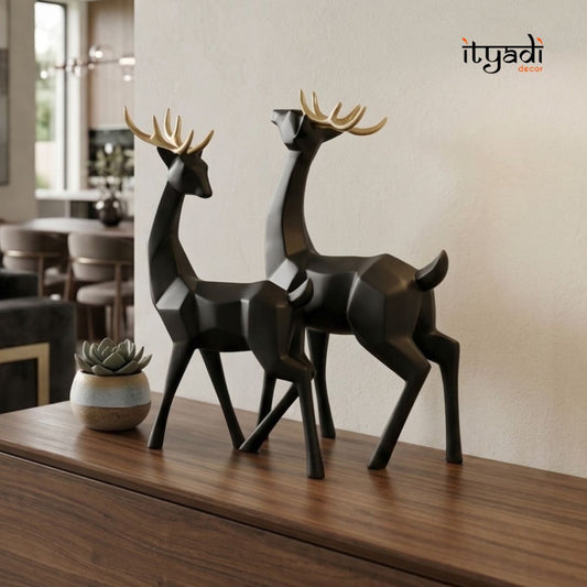 Modern Deer Showpiece Set IDC92-A147