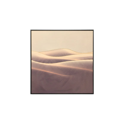 Serene Desert Dune Line Abstract Wall Frame IDC62-A94