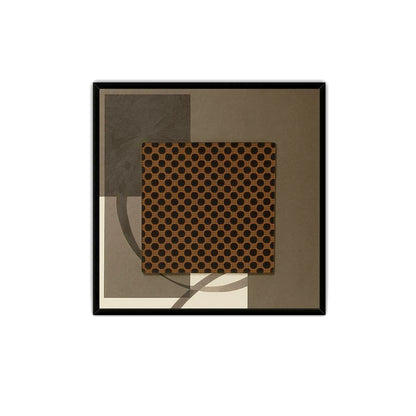 Earthy Grid Abstract Wall Art ID22-322