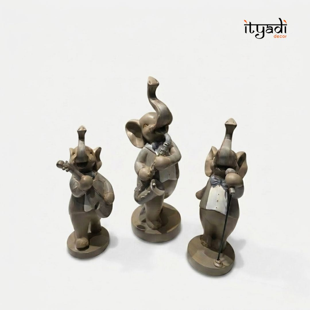 Elephant Trio Showpiece IDC92-A169