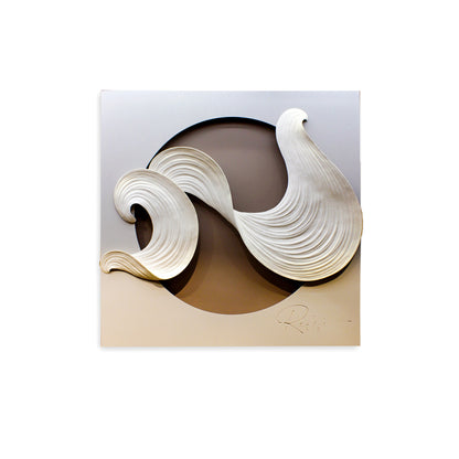 Flowing Ribbon 3D Wall Art IDC169-A37