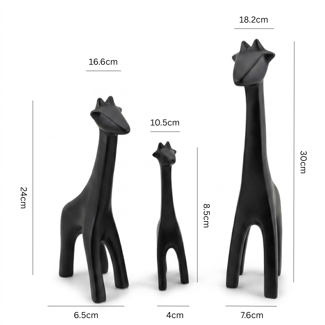 Giraffe Family Showpiece Set IDC71-A172