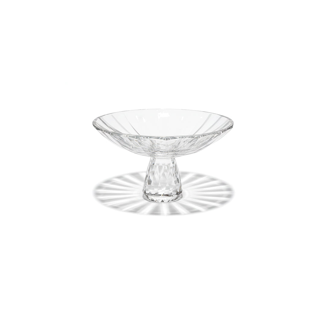 Crystal Cut Pedestal Bowl Showpiece IDC136-A24