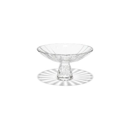 Crystal Cut Pedestal Bowl Showpiece IDC136-A24