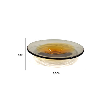 Designer Glass Table Showpiece IDC67-A133