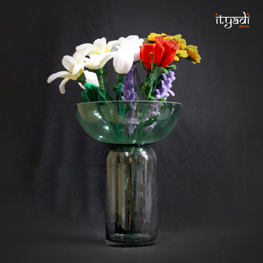 Designer Glass Vase IDC178-A15