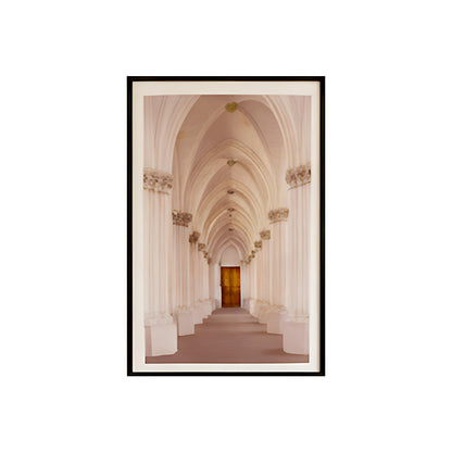 Golden Archway Corridor Wall Art IDC62-A83