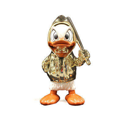 Golden Duck Figurine - White Face IDC244-A27