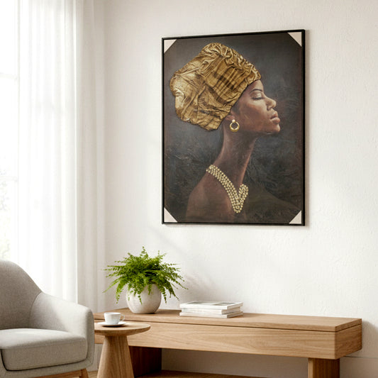Serene Queen Portrait Wall Frame IDC121-A7