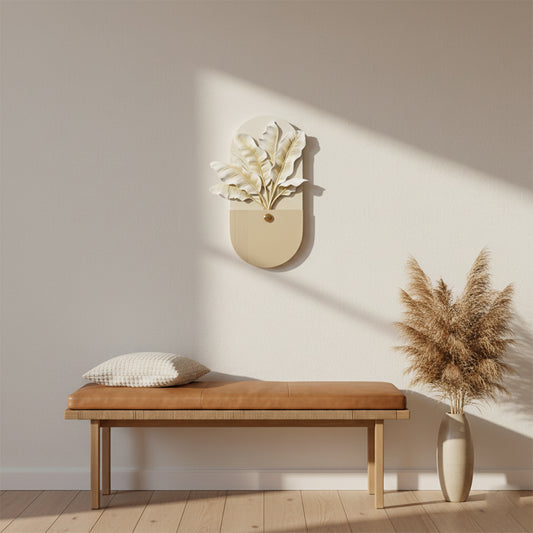 Golden Leaves 3D Wall Art IDC169-A33