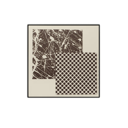 Graffiti Grid Black & White Wall Art ID22-321