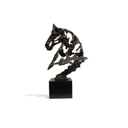 Galloping Spirit Horse Head Showpiece IDC244-A18
