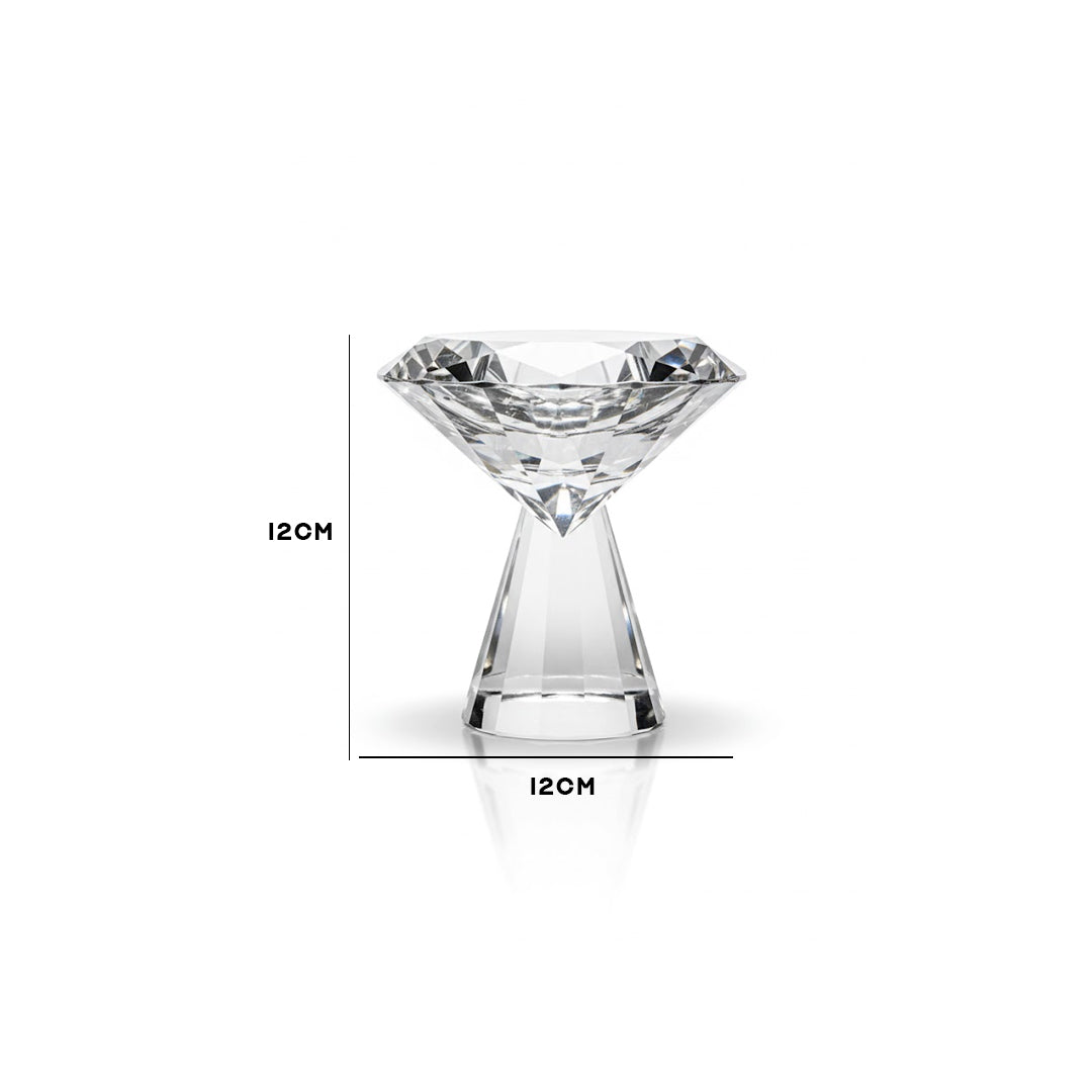 Large Diamond Crystal Pedestal Showpiece IDC136-A33