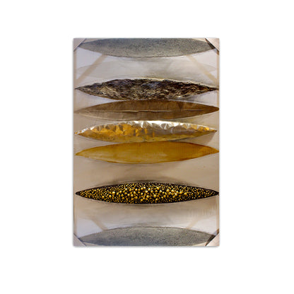 Earthy Elegance: Textured Wall Frame IDC121-A3