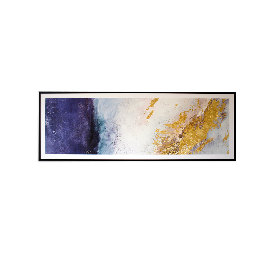 Gold Abstract Wall Art IDC62-A124