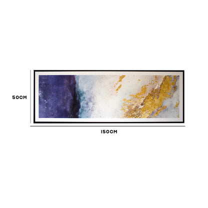 Gold Abstract Wall Art IDC62-A124