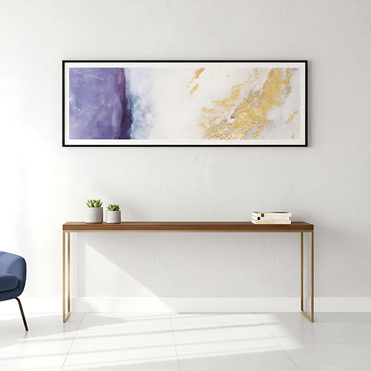 Gold Abstract Wall Art IDC62-A124