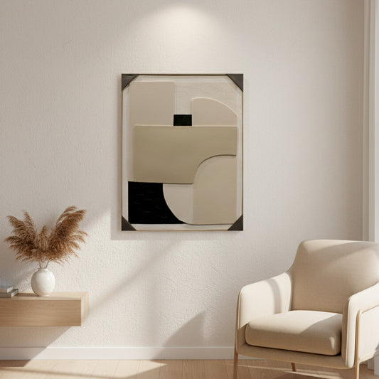 Layered Abstract Wall Frame IDC58-A9