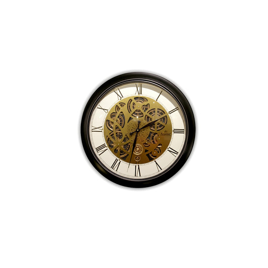 Modern Skeleton Wall Clock - Black IDC214-A13