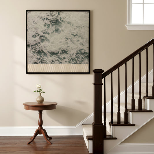 Ocean Storm Abstract Wall Art ID22-325