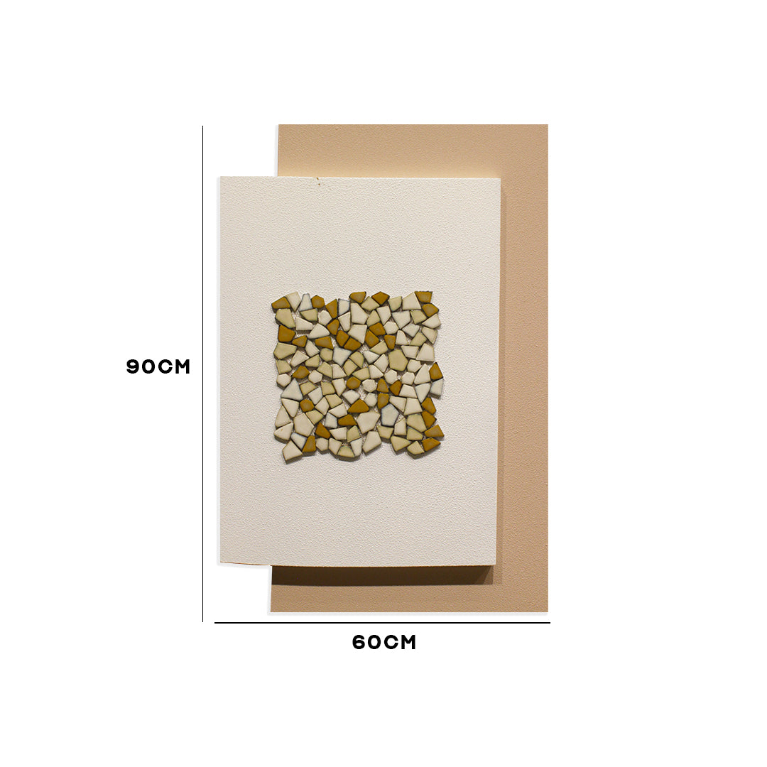 Pebble Harmony Abstract Wall Frame IDC111-A52