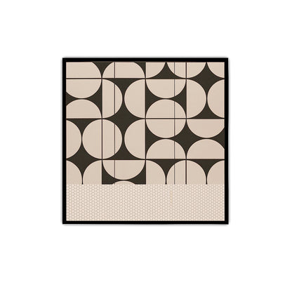 Retro Circles Abstract Wall Art ID22-320