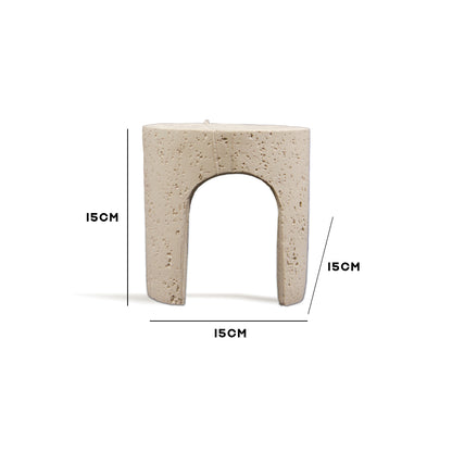 Round Arch Pedestal Stand - Large  IDC233-A4