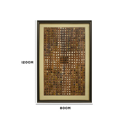 Textured Brown Wall Frame IDC111-A49