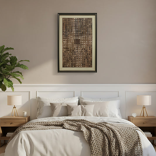 Textured Brown Wall Frame IDC111-A49