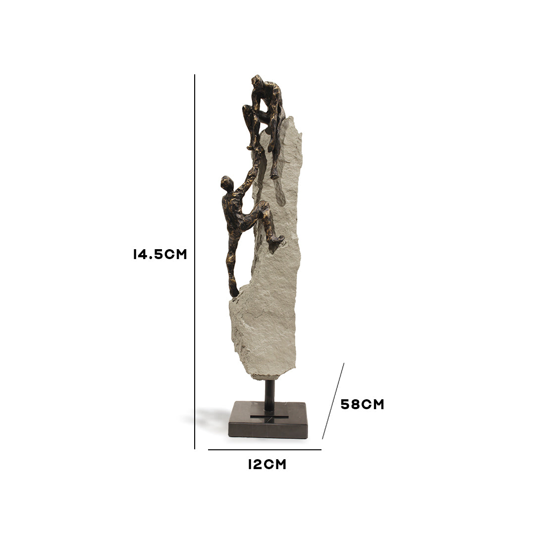 Climbers Rustic Totem Sculpture IDC244-A15