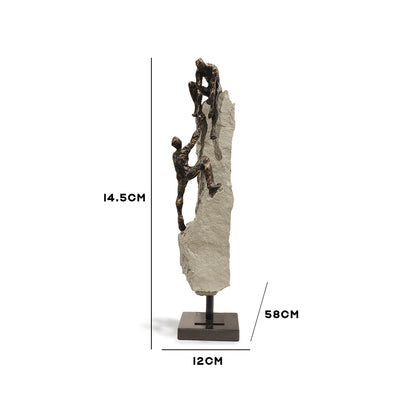 Climbers Rustic Totem Sculpture IDC244-A15