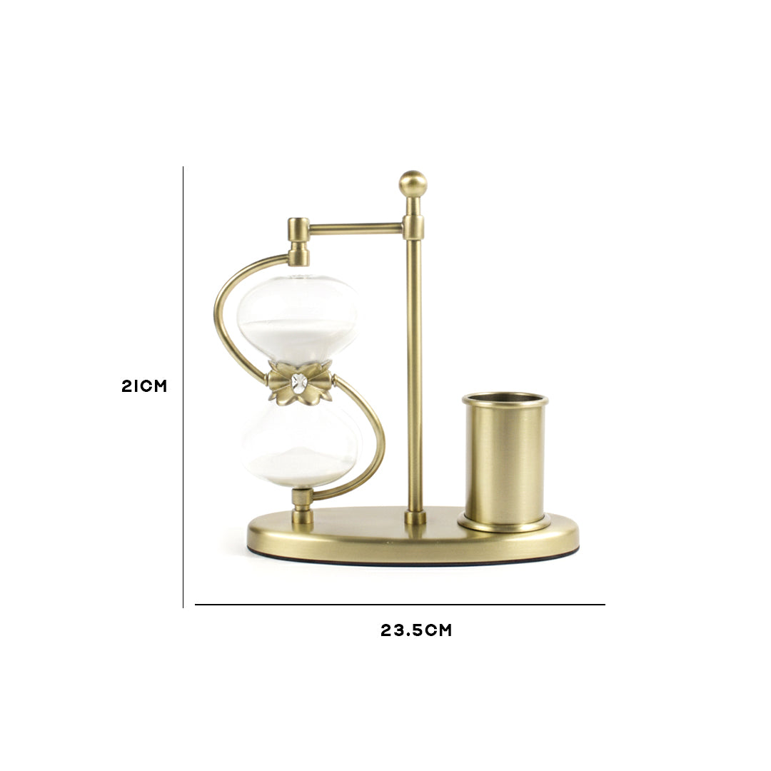 Hourglass Decor with Pen Holder IDC133-A24