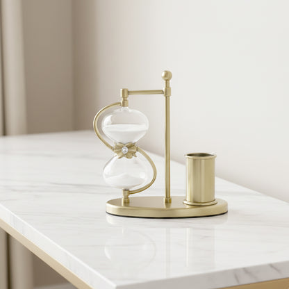 Hourglass Decor with Pen Holder IDC133-A24
