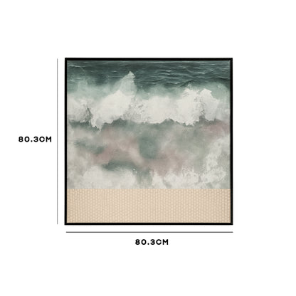 Sea Mist Abstract Wall Art ID22-327