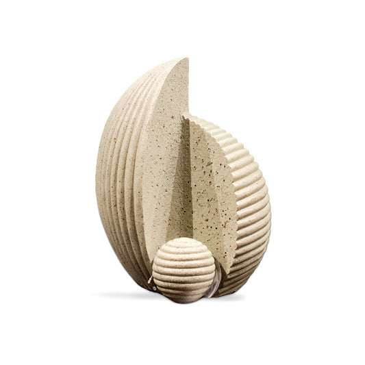 Shell-Inspired Textured Showpiece IDC232-A4
