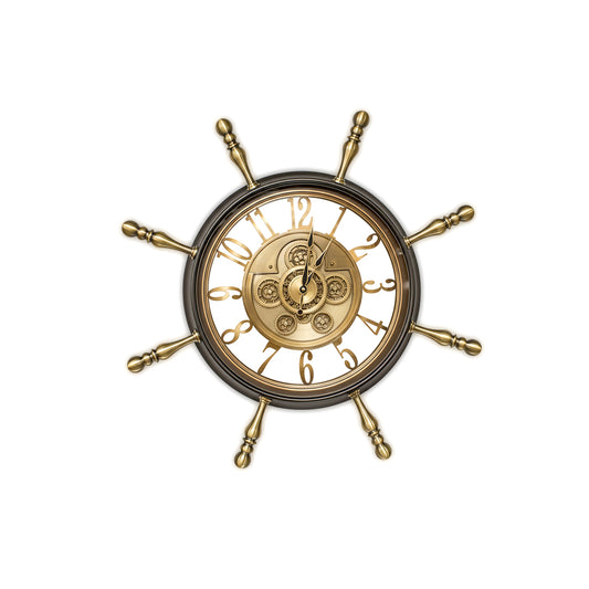 Ship Wheel Wall Clock IDC214-A18