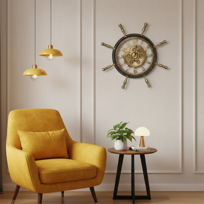 Ship Wheel Wall Clock IDC214-A18
