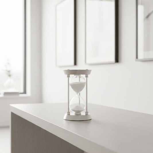 Silver Designer Hourglass IDC133-A28