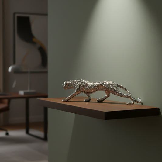 Silver Panther Showpiece IDC78-A16