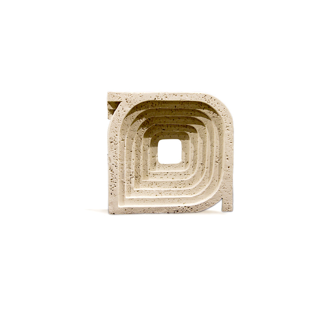 Square Stone Layered Artifact IDC233-A16